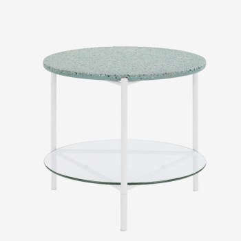 Terrazzo Side Table 2 terrazzo side table by mad - Office Furniture terrazzo side table by mad